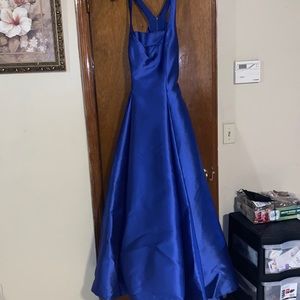 Royal Blue, Ball Gown, No Rips , or Stains.